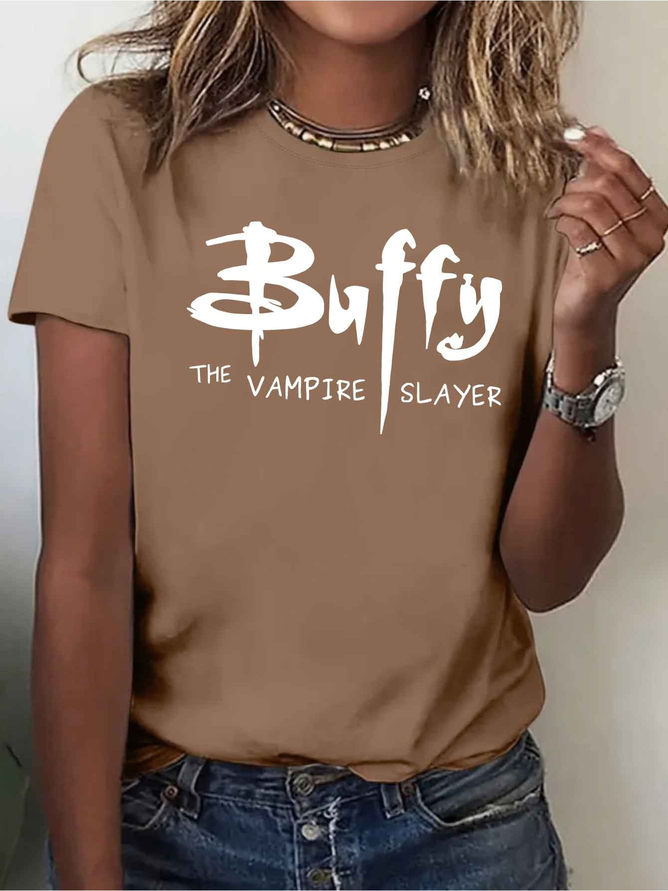 1pc   TV Show Graphic Tee - Women s Soft Breathable   T-Shirt, Casual Everyday TV Series  , Machine Washable   Apparel, Fan Merchandise, Relaxed Fit Shirt, Comfortable Clothing