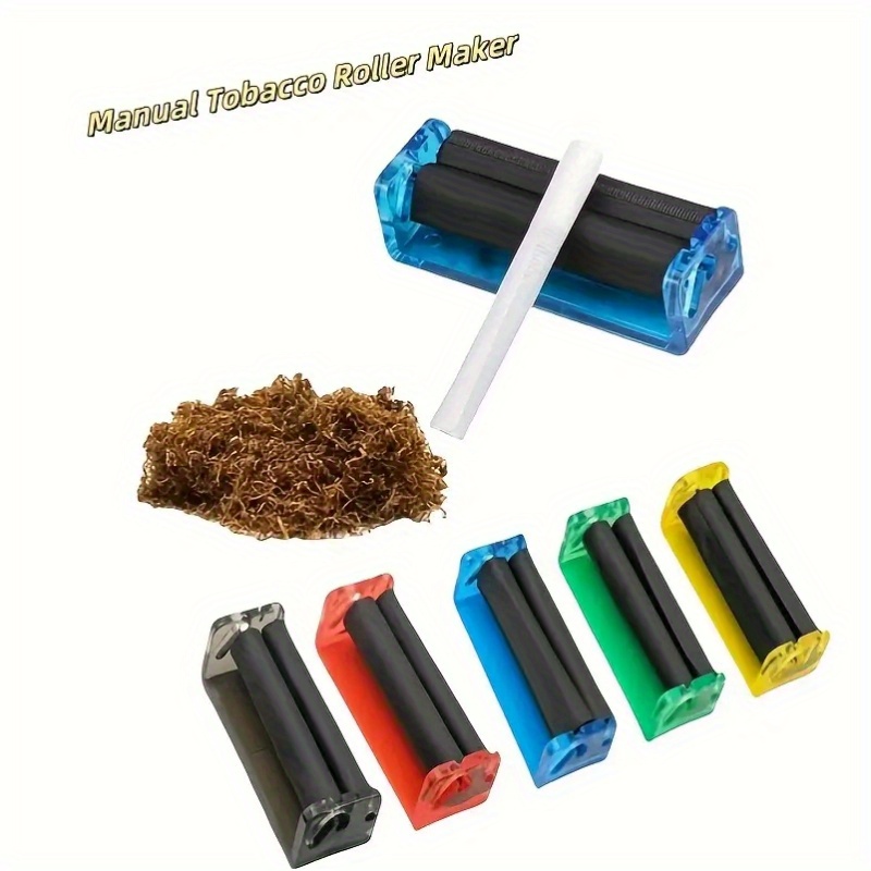 buy cigarette rolling machine For Cigarette Rolling Machine, Portable Plastic for Cigarette Roller,  70Mm/78Mm/110Mm, Random Colors, Manual Filler for Cigarettes, Manual *  Machine, Suitable for Diameter * And Most for Cigarette