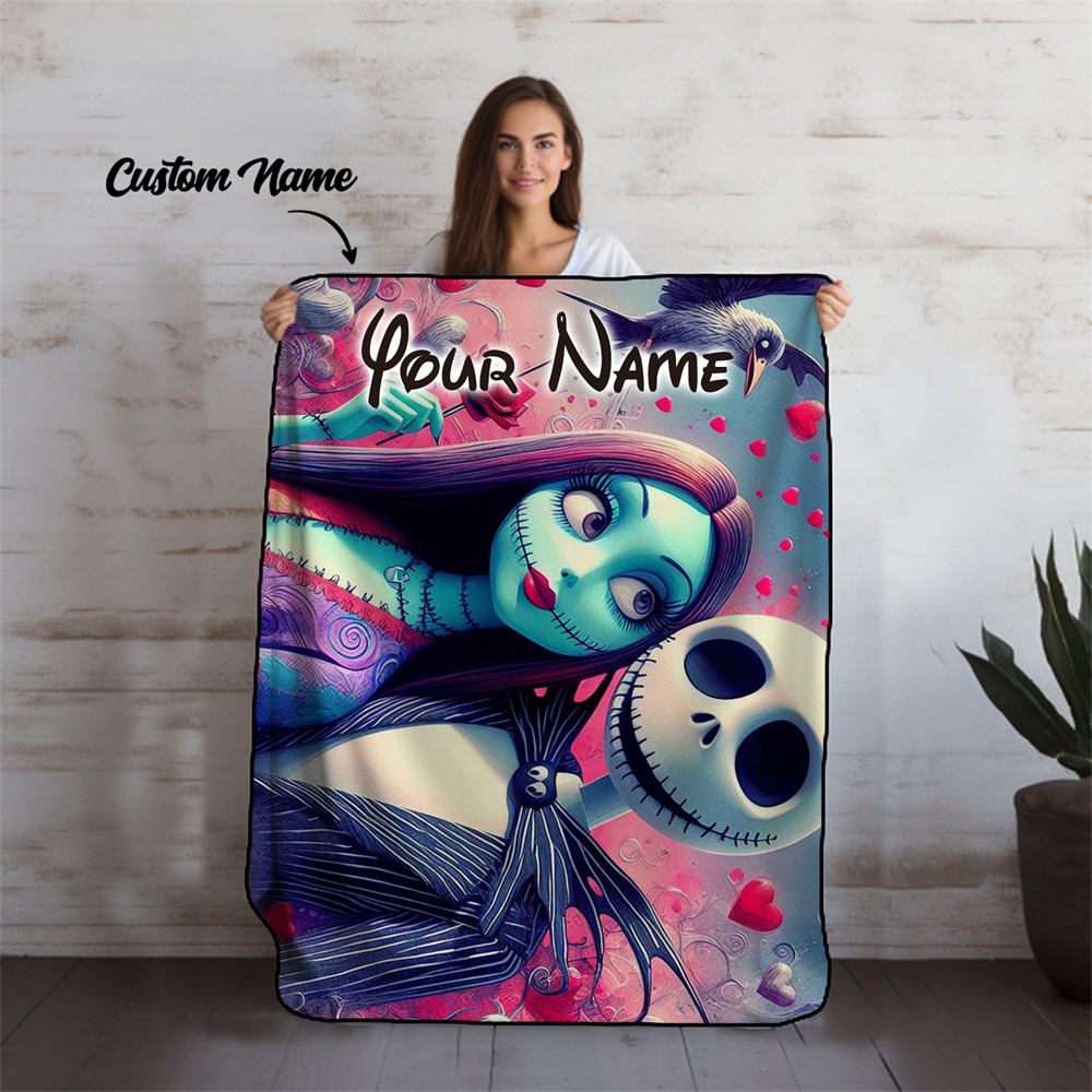 

Disney & Couple Blanket - , Personalized , , For Bed, Sofa,