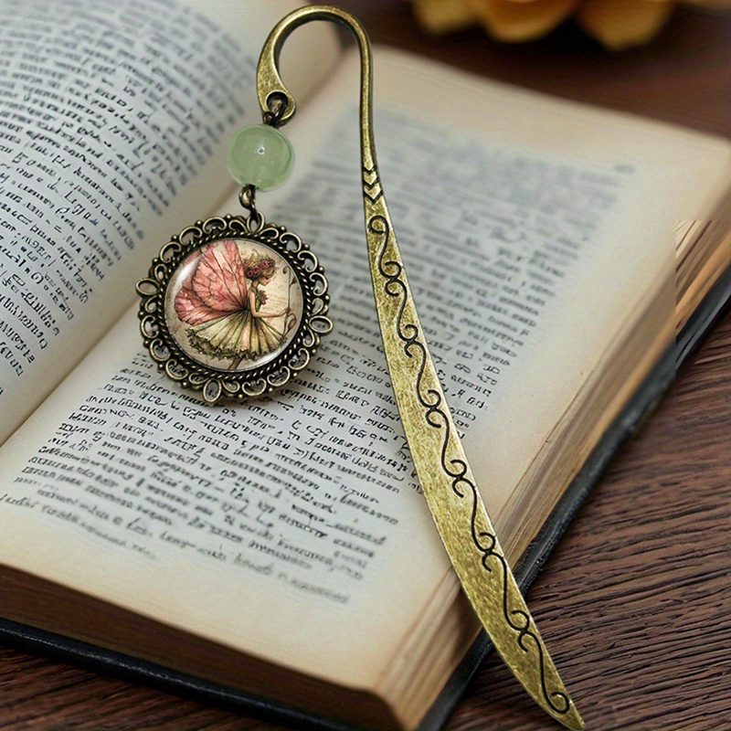 E-shop Vintage Spitzen-Lesezeichen - Elegantes Buchseitenmarker mit filigranem Spitzendesign, langlebige Zinklegierung für Studenten, Lehrer, Leser,