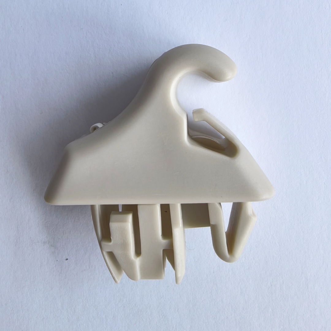 TEMU Per Mitsubishi MR779704/MR779705 Clip di Fissaggio per Parasole Auto - Gancio di Fissaggio, Accessorio Interno Beige/Grigio, Supporto Parasole a