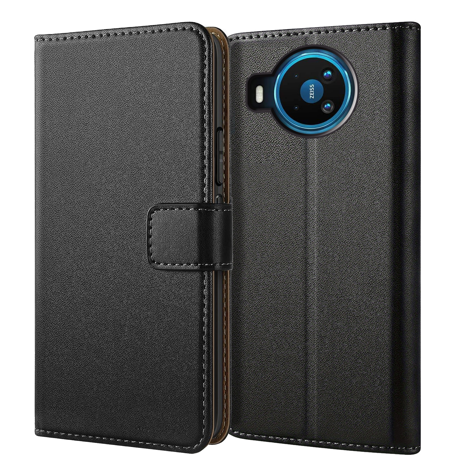 TEMU Phone Case: Case For 8.3 5g Wallet Case With Kickstand Black Faux Leather Card Slot Flip Protective Phone Case Cover