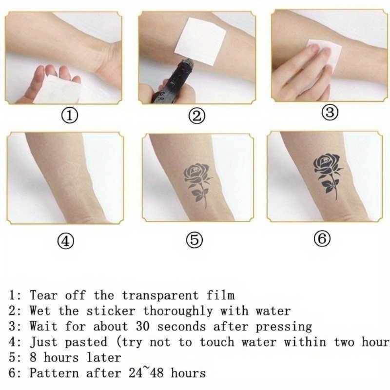Tribal Wristband Temporary Tattoo Sticker, Maori Spiral Design