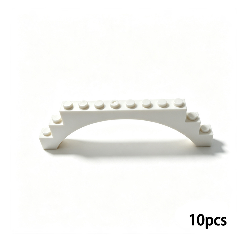 10pcs Bridge Building Toy Bricks for Creative Play