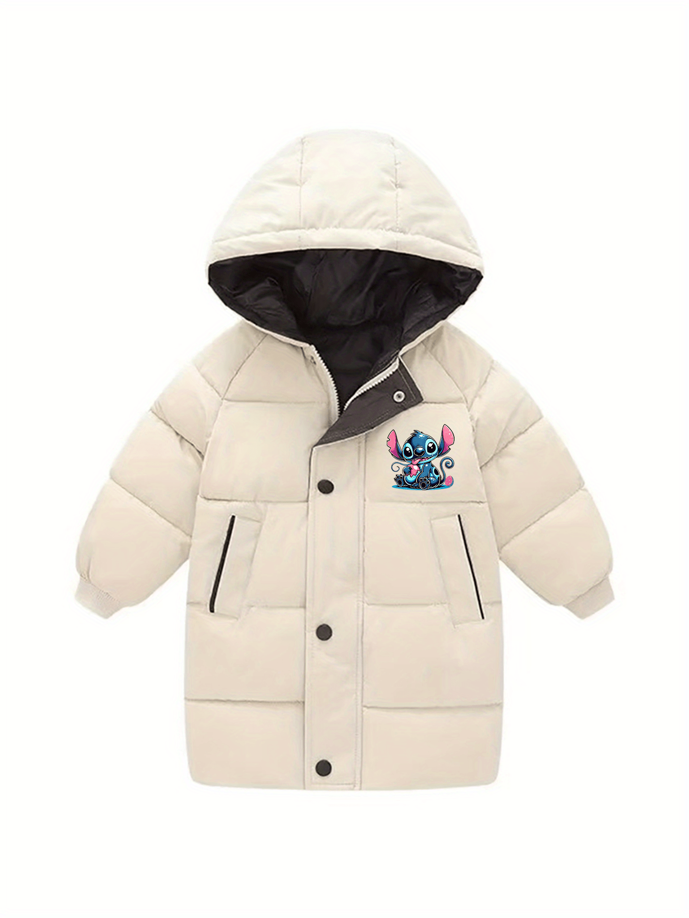 1x Disney unisex gevoerde jas voor herfst en winter