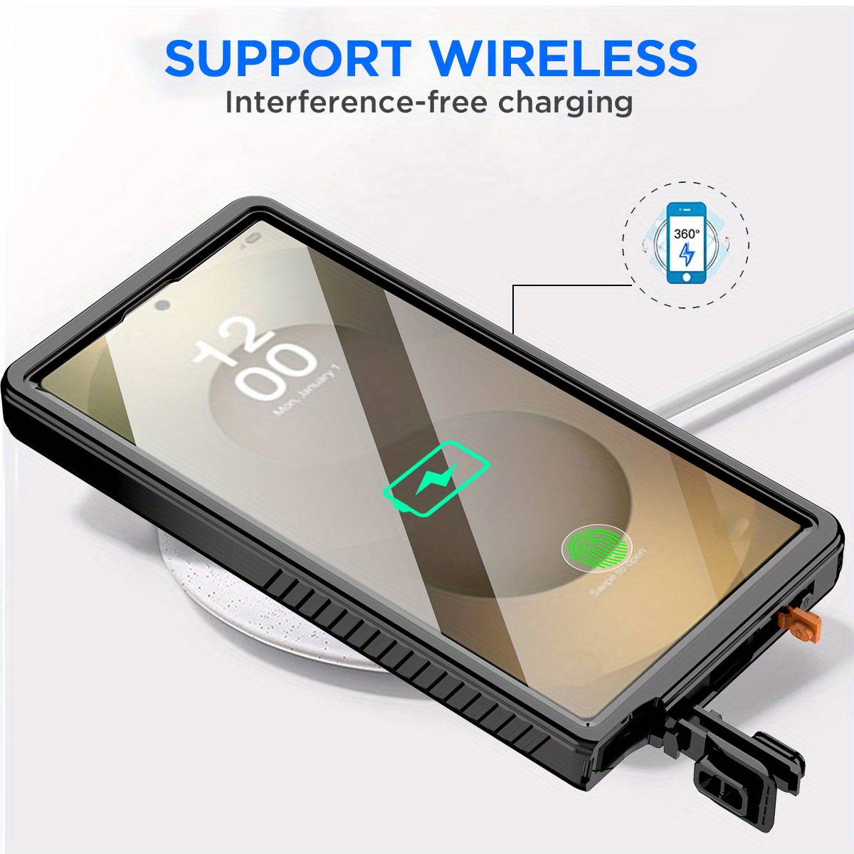 for Samsung Galaxy S25 Ultra/for Galaxy S25/for Galaxy S25 Plus Case Waterproof, Built-in [Screen + Camera Lens Protector][Underwater] Full Protection Heavy Duty Shockproof Anti-Scratched Phone Case