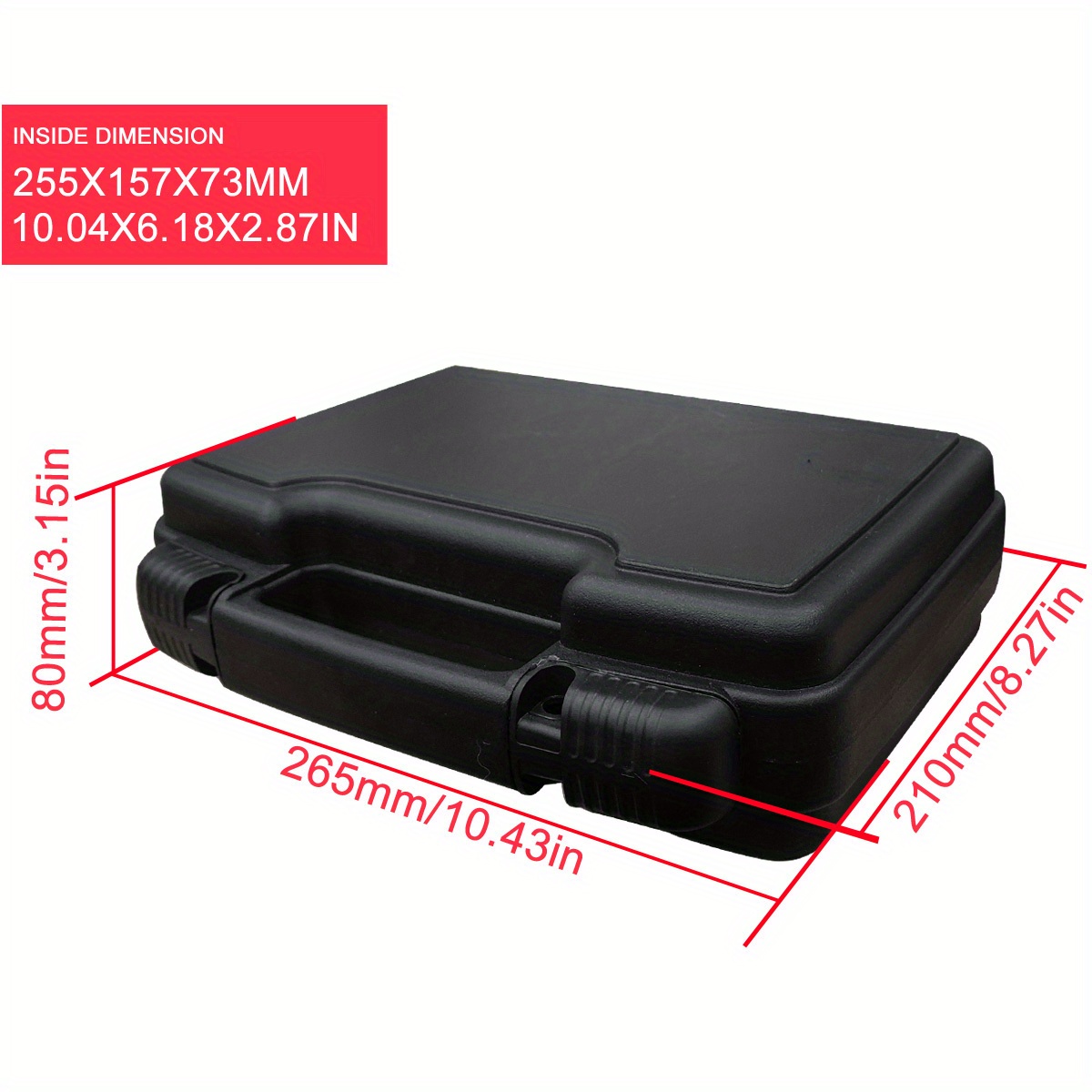 10件套木工测量工具套件带收纳箱，木工项目规划布局木板拼接辅助套件：多角度组合三角尺，定角磨刀器，燕尾规，欧式划线器，卡规，卡尺标尺二合一，中心划线器，直尺夹，画圆规 商品详情 4