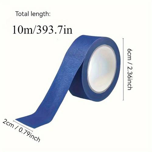 item picture 3 rolls of tape designed for easy to tear and leave no residue 2cm wide 10 meters long