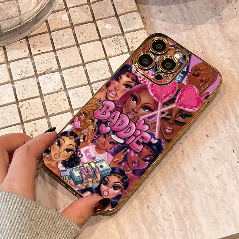 phone case baddie pattern electroplated - Temu New Zealand phone case baddie pattern electroplated - Temu New Zealand