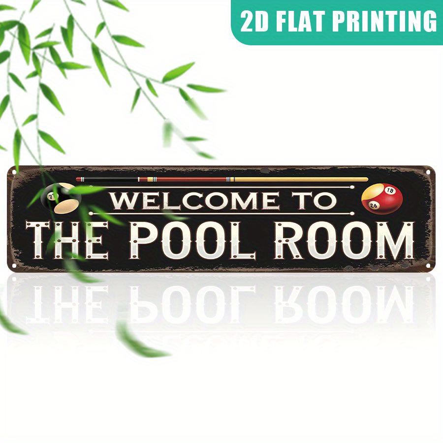 TEMU 2d Flat, 2d Flat - Metal Wall Sign 
