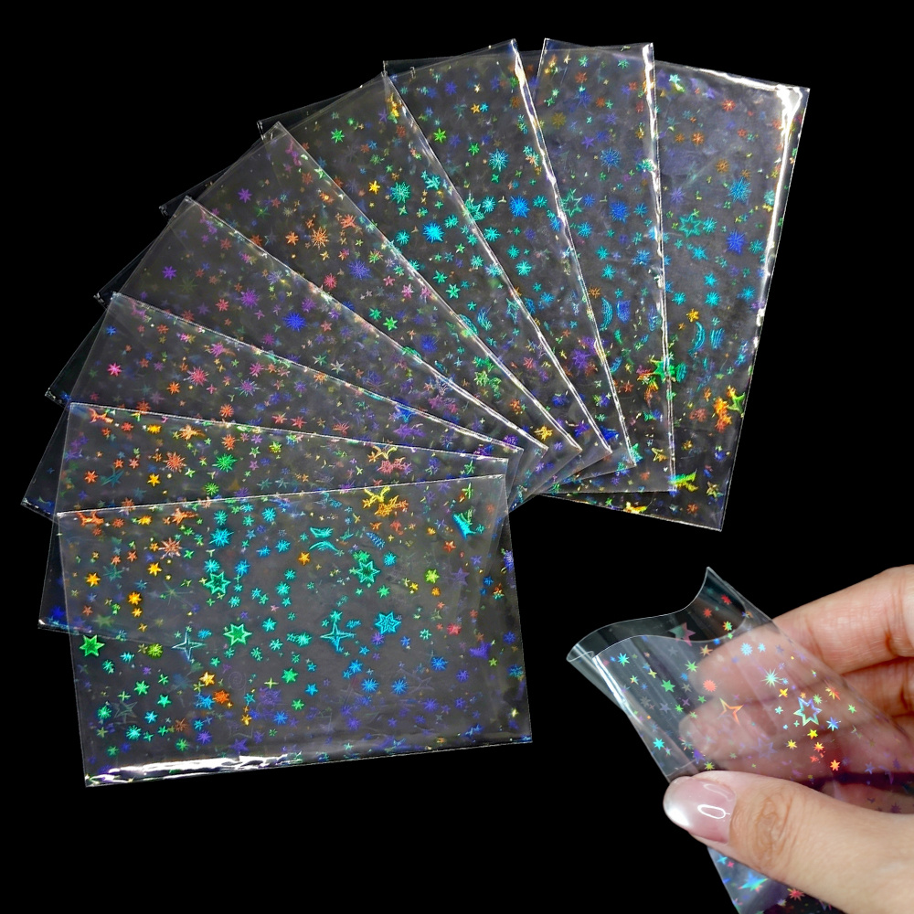 glitter card sleeves Amazon.com: 100 Count Pink Card Sleeves for Trading Cards, Perfect Fit Shiny  MTG Card Sleeves, Holographic Card Sleeve Fit for Magic, Photocard, TCG,  Baseball/Sports Cards, Yugioh Card, Game Card 66 * 91