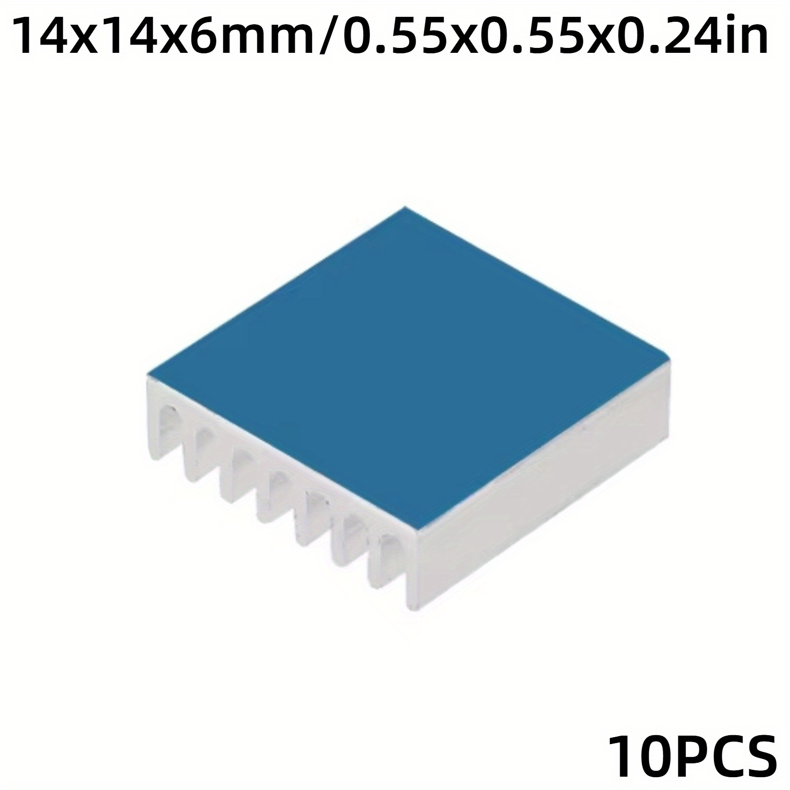 Kühlkörper Aluminium Kühler für MOS GPU IC Chip Elektronik Silberton 80x80x27mm Kühlkörper Aluminium Kühler für MOS GPU IC Chip Elektronik Silberton 80x80x27mm