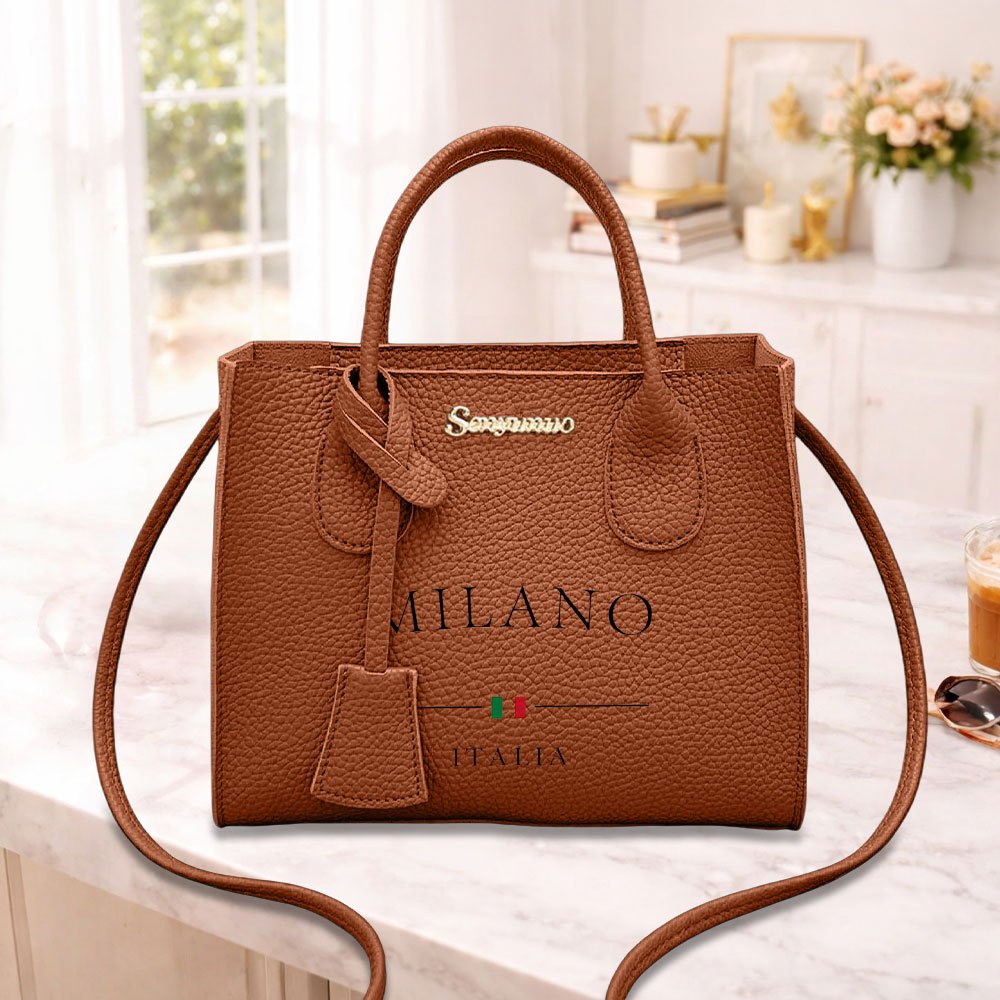TEMU 1pc Italian Style Versatile Women's Shoulder Bag, Elegant Large Capacity Tote Bag For Daily And Work, Shopping And Travel Handbag, Storage Bag