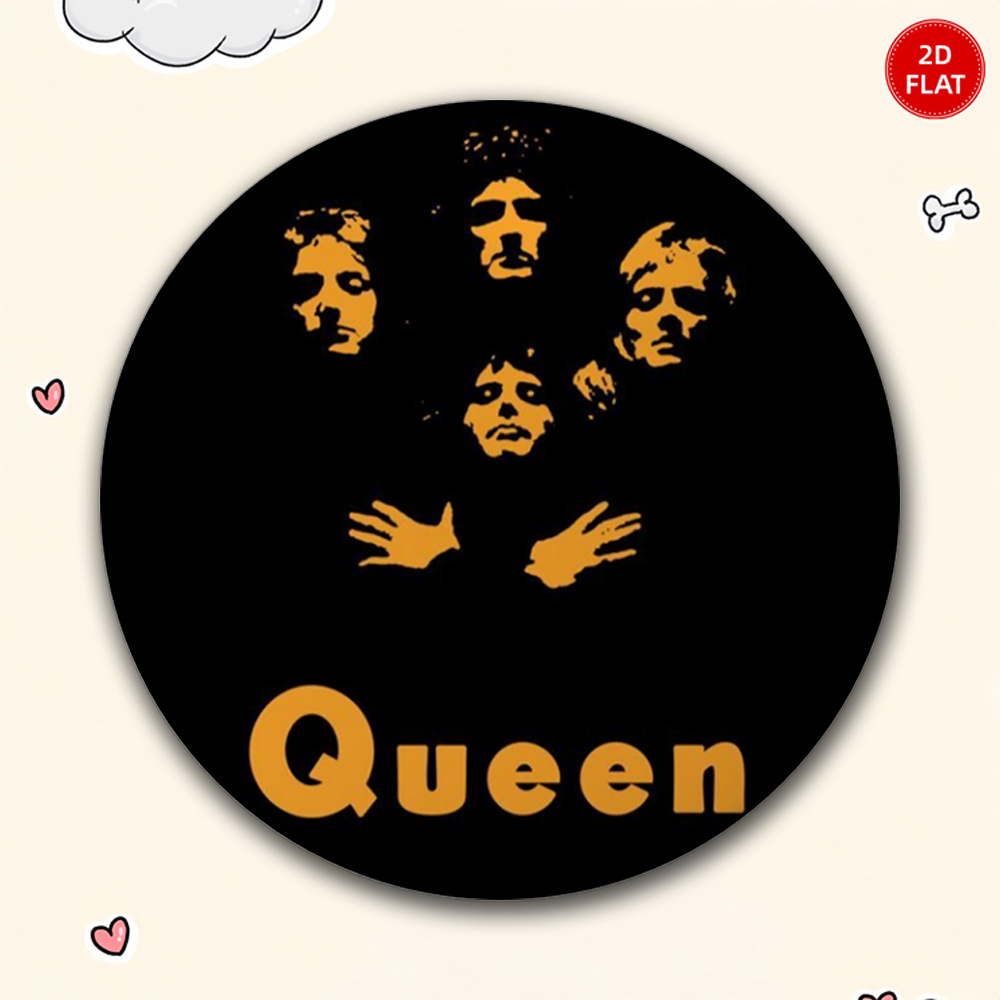 TEMU 2d Flat -2026 Latest Model, Men's Casual Round Brooch, Anime Cartoon Badge, Fashionable And Gorgeous Additions, Unisex Pin, Suitable For Fun