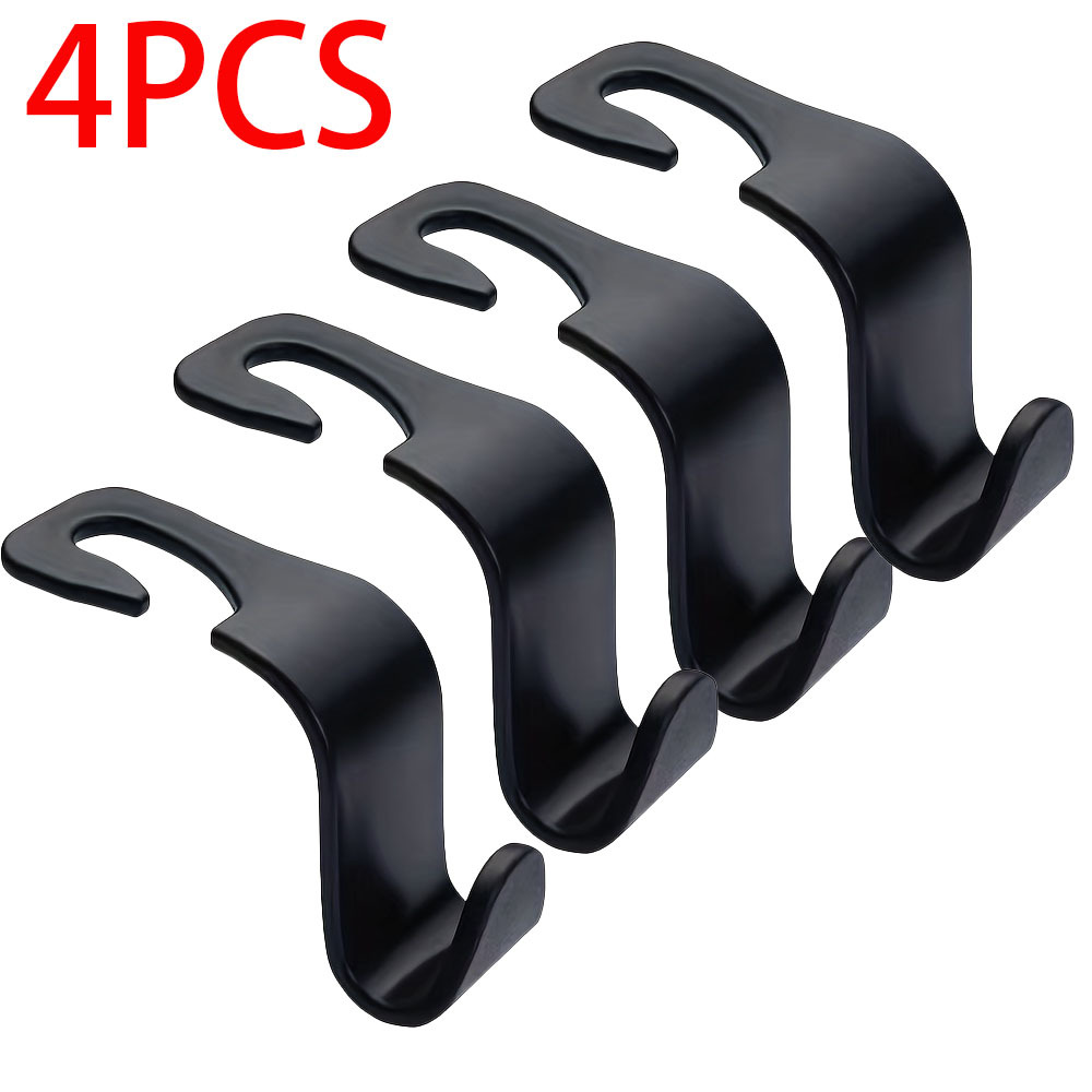 4pcs     headrest seat back car small hook seat back car interior multifunctional item hook