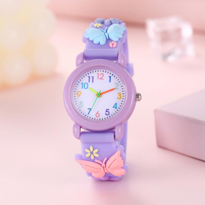 Image of Cartoon Watch Kindergarten Little Girl Quartz Electronic Watch Girls' Gift Watch
