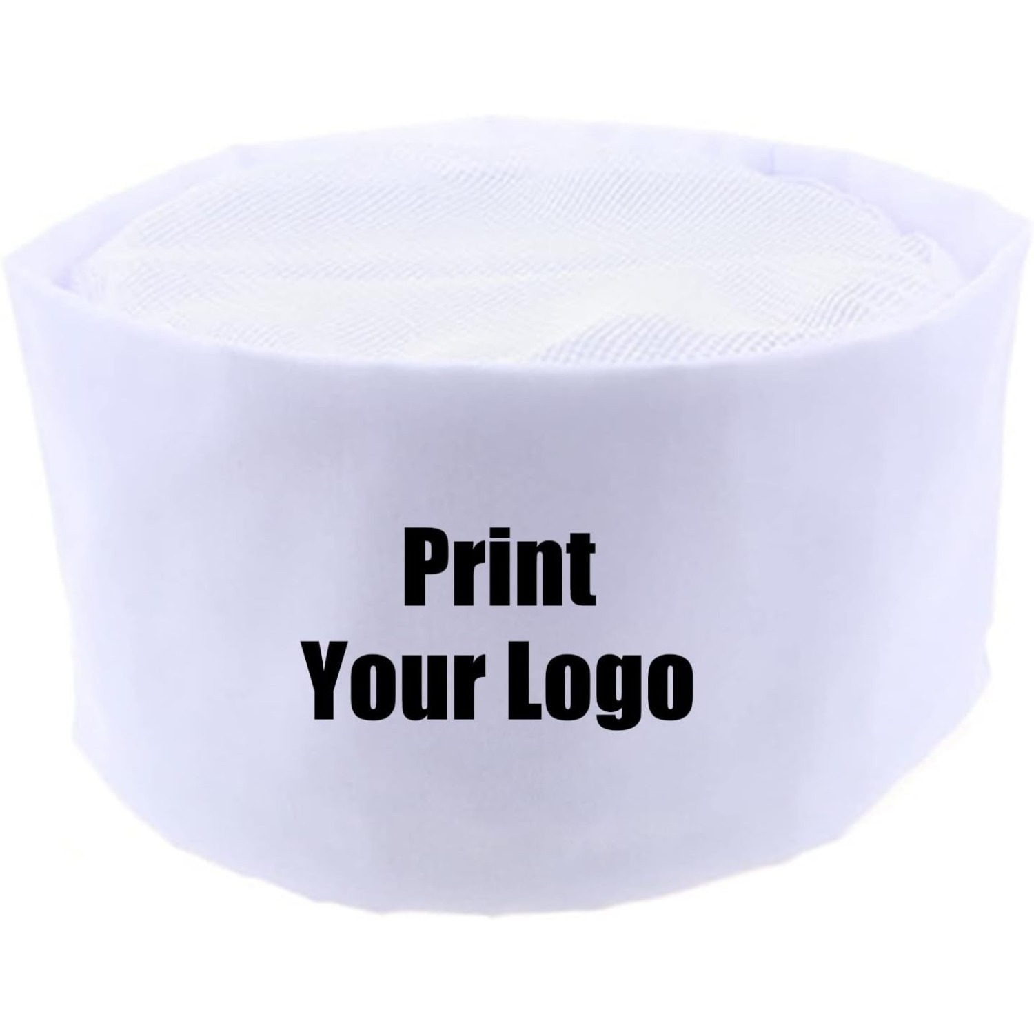 TEMU Gorro de chef personalizado - Añade //texto - Parte trasera de malla transpirable y diseño de ajuste ceñido, para chefs, panaderos, personal de