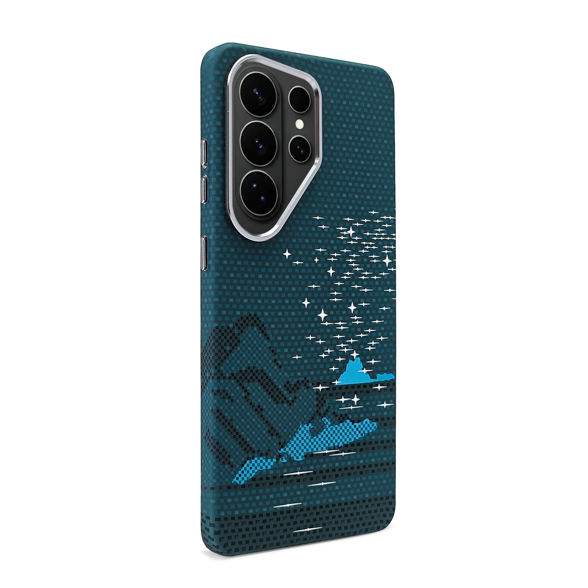 TEMU Phone Case: Magnetic Golden Mountain Phone Case For S26 Ultra, New Texture Hard Case For S25 Ultra, Galaxy S24 Fiber Texture Full-coverage