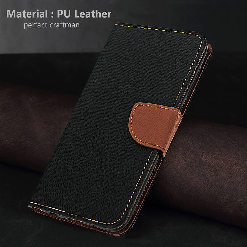 Custodia A Portafoglio In Pelle Per Realme 7, Con Slot Per Carte E Supporto Integrato – Cover Flip Magnetica