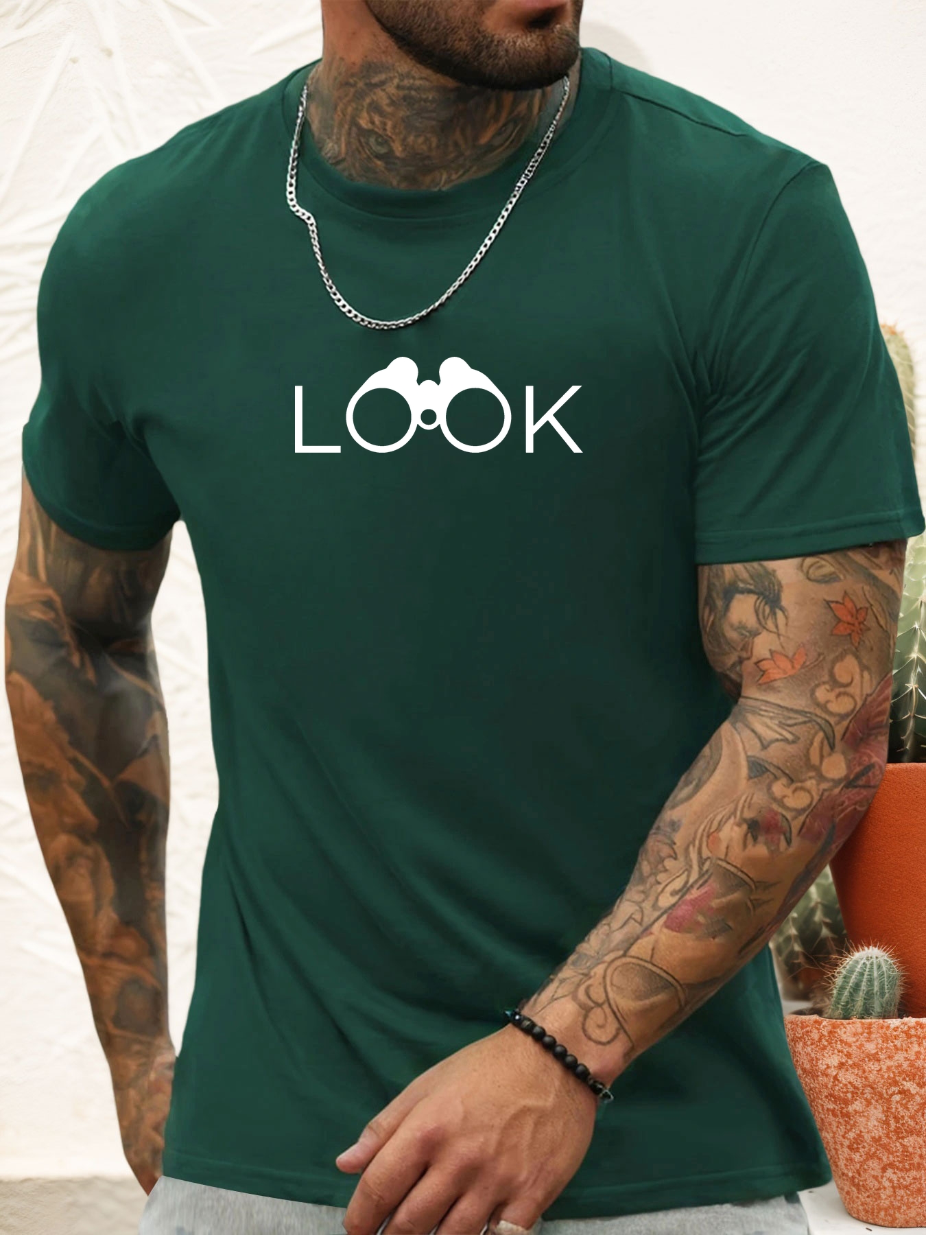 item picture 100 mens t shirt multi color   mens look and   pattern summer casual round neck short sleeve t shirt suitable for sports and fitness