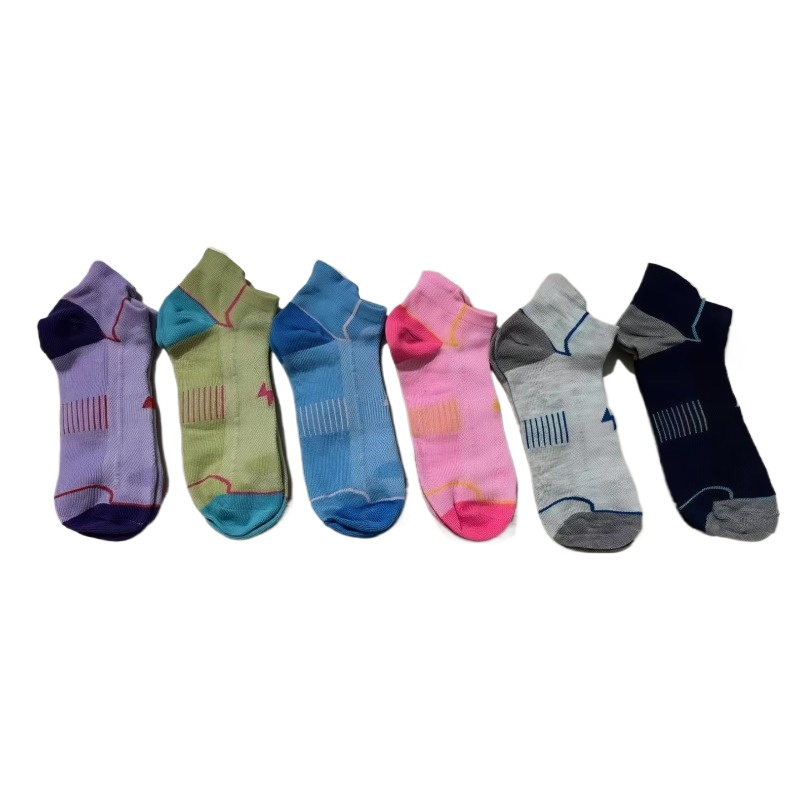 TEMU 6-pair Pack Men's & Ankle Socks With Thick Cushioned Sole, Suitable For Jogging, Gym, Cycling, Tennis - Breathable Low-cut Athletic Socks With