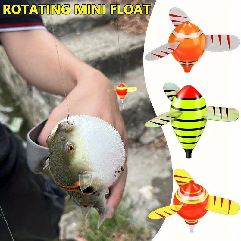 

Rotating Mini Fishing Float For - Ideal For Carp & Ice Fishing, High In Red/