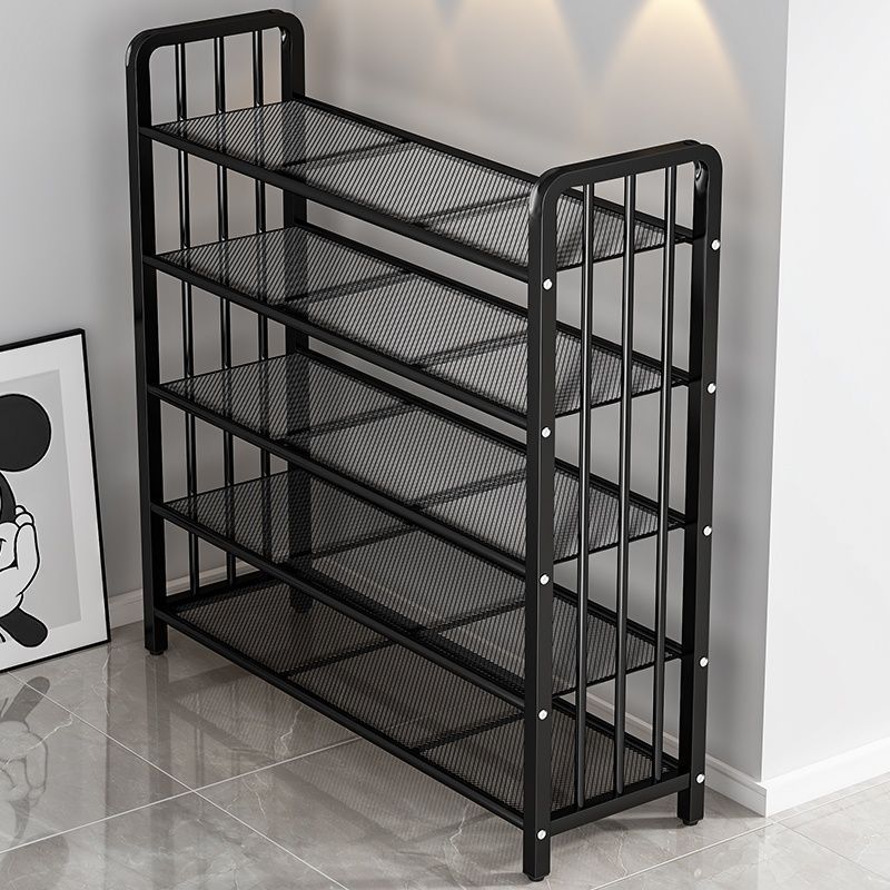 TEMU Shoe Rack 5 Tier, 39. 5 Metal Shoe Organizer, Mesh Shoe Shelf, 20- 25 Pairs Shoe Holder, Widen Free Standing Shoe Storage For Big Size & High
