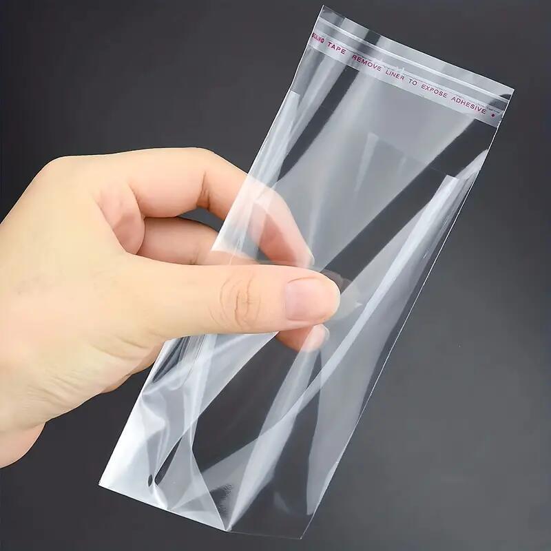 

Transparent Self-sealing Bags, Suitable For Jewelry And Gifts - Plastic, Ideal For Necklaces, Bracelets, Stationery Packaging