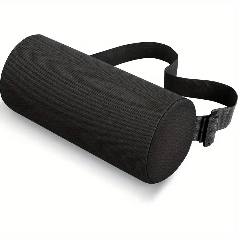 ergonomic lumbar roll pillow for office chair, car & gaming chair - posture support cushion with washable cover, back relief & posture, durable non- fabric, purple, backrest pillow, posture , , , posture , home , back cushion, relieving back improving posture Product details 0