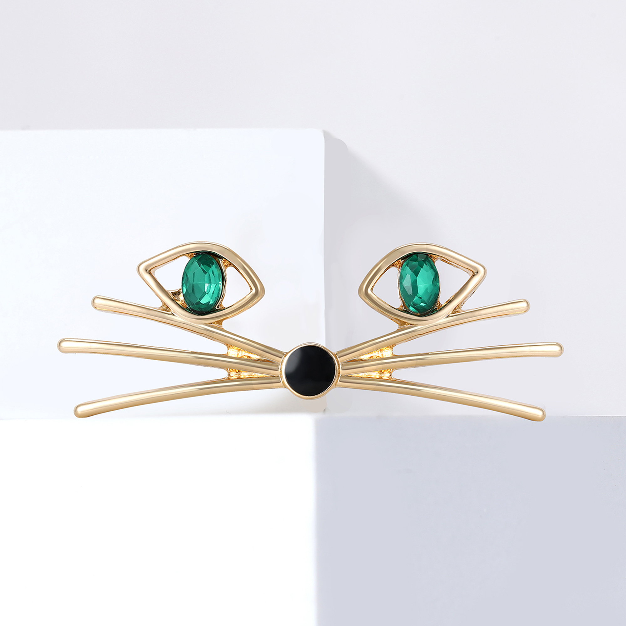 TEMU de alfiler de moda con diseño minimalista de gato, accesorios de moda para mujer, regalo para
