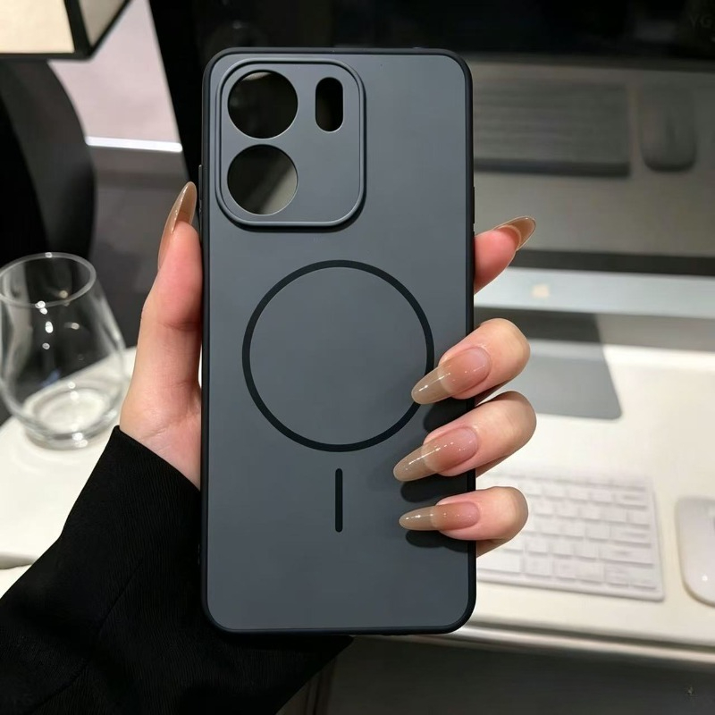 TEMU Phone Case: Sage Green Shock-absorbing Scratch-resistant Protective Cover For Oppo A6 Pro 5g A5 Pro A6x A5x A3x Slim Fit