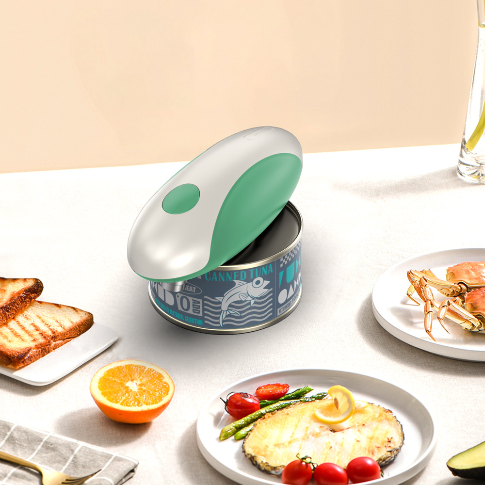 TEMU Cliton Automatic Electric Can Opener Usb Rechargeable, Anti-cut Kitchen Gadgets, Outdoor Party Must Have Gadgets, Gift For