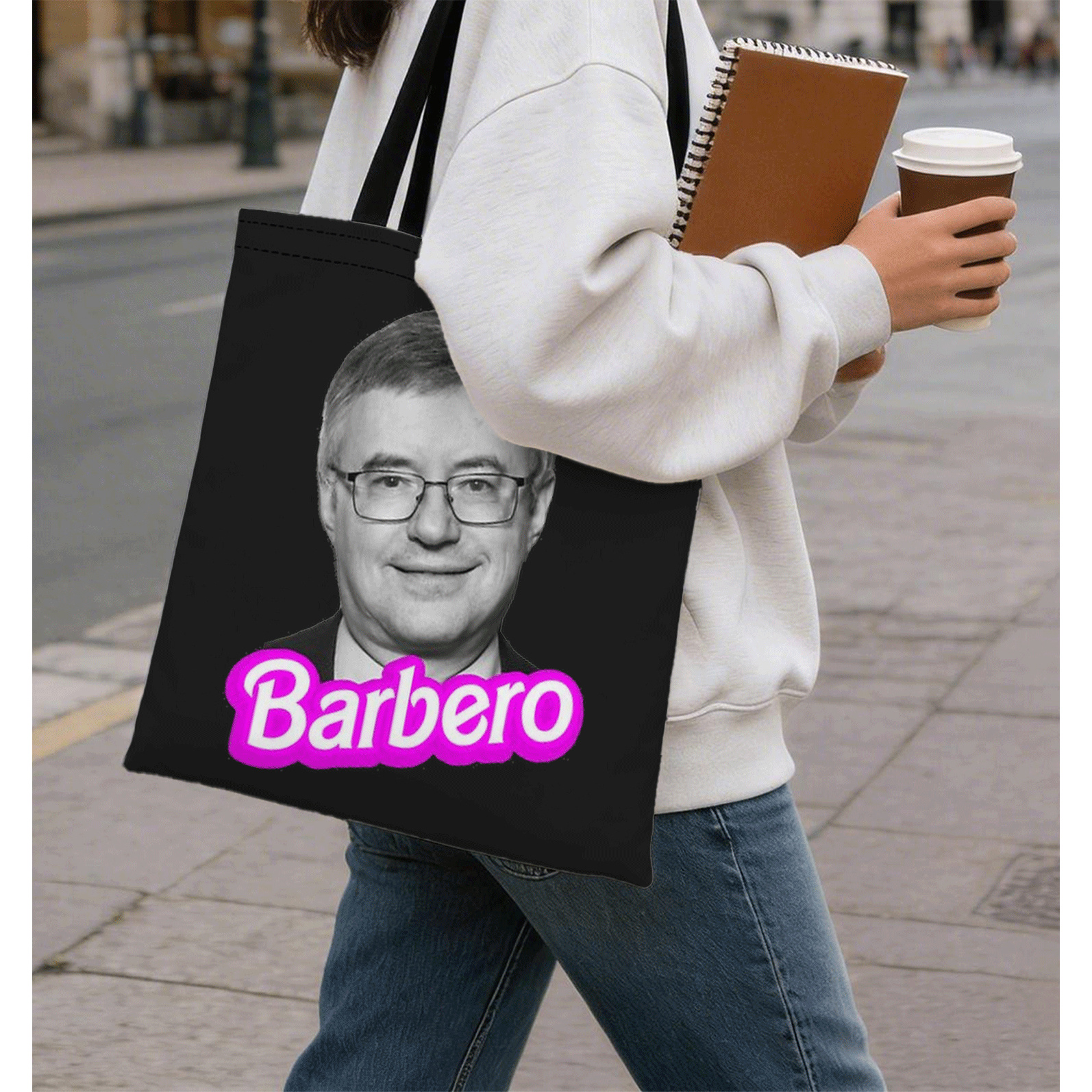 TEMU 1 borsa tote con stampa su entrambi i lati di Alessandro - Borsa a spaziosa, resistente e a bocca larga