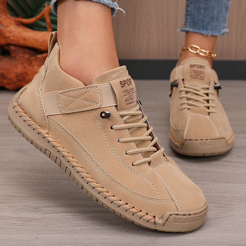 zapatillas casuales de mujer de color  , ideales para senderismo,   y running Detalles del producto 1