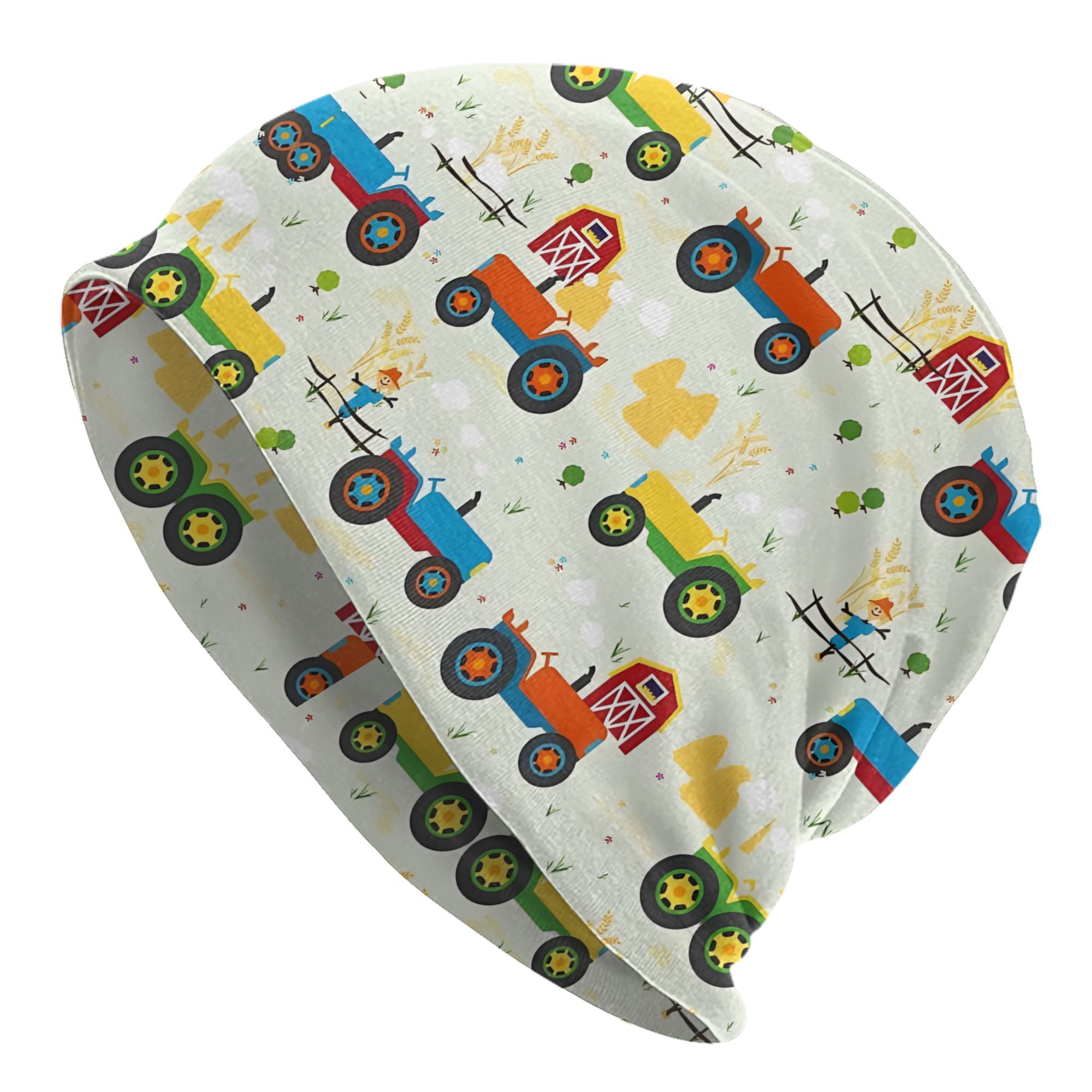 E-shop Reihen bunter Bauerntraktor-Mützen, modische Bonnet, Unisex-Weichmützen