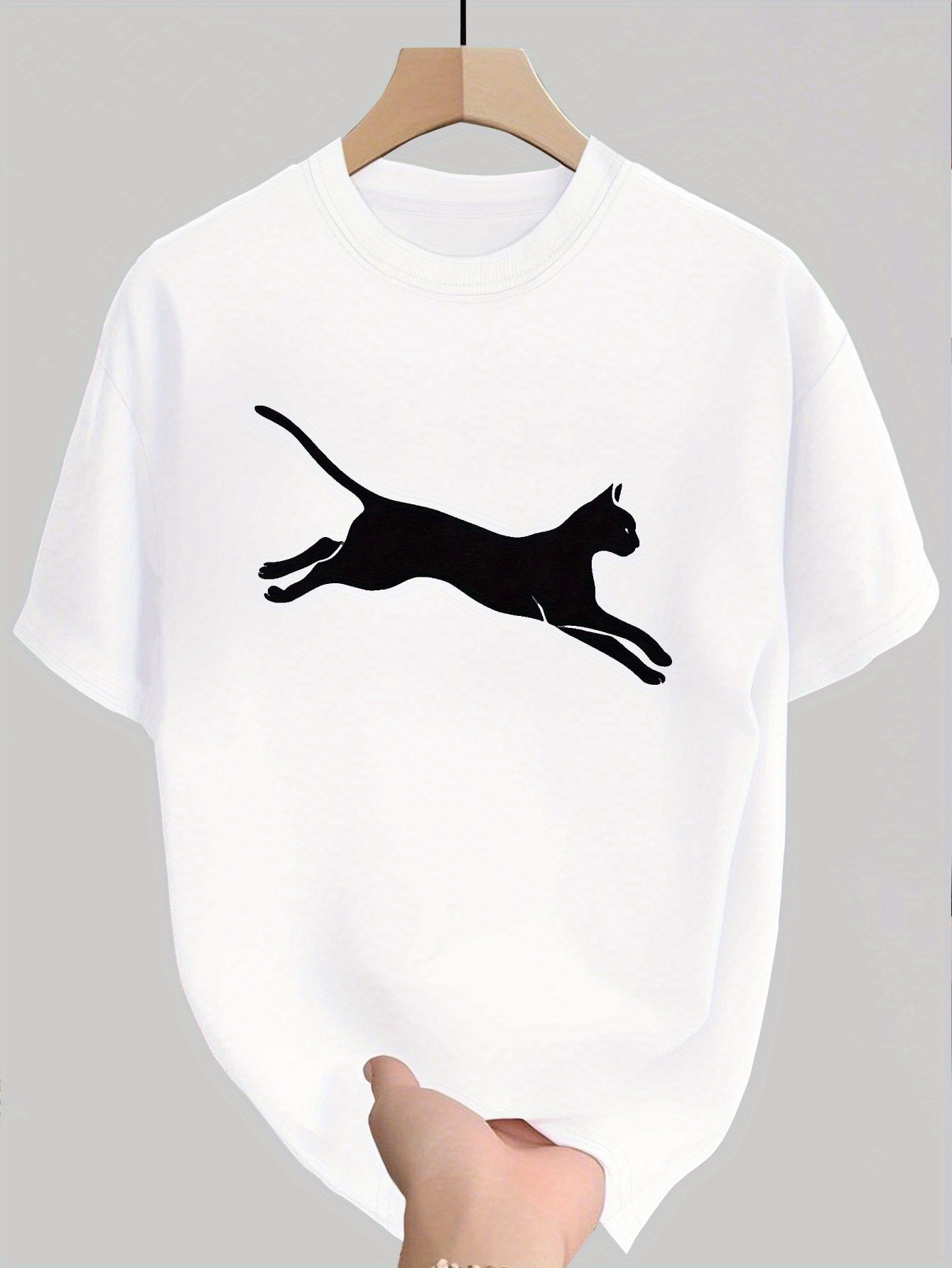 T-shirt uomo in cotone morbido e confortevole a maniche corte estivo_voghion.com