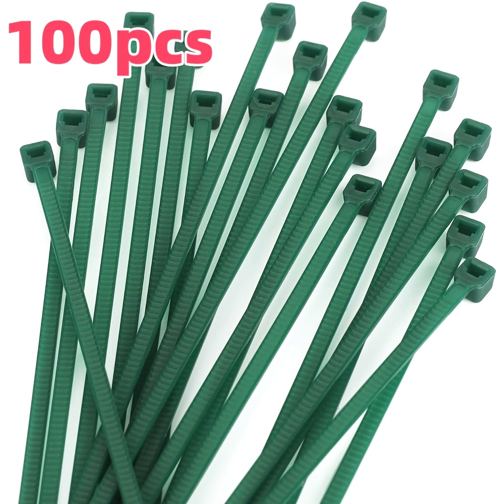 100 heavy duty   ties 6inch sturdy self locking heat resistant and wear resistant   used for   bundling cables etc
