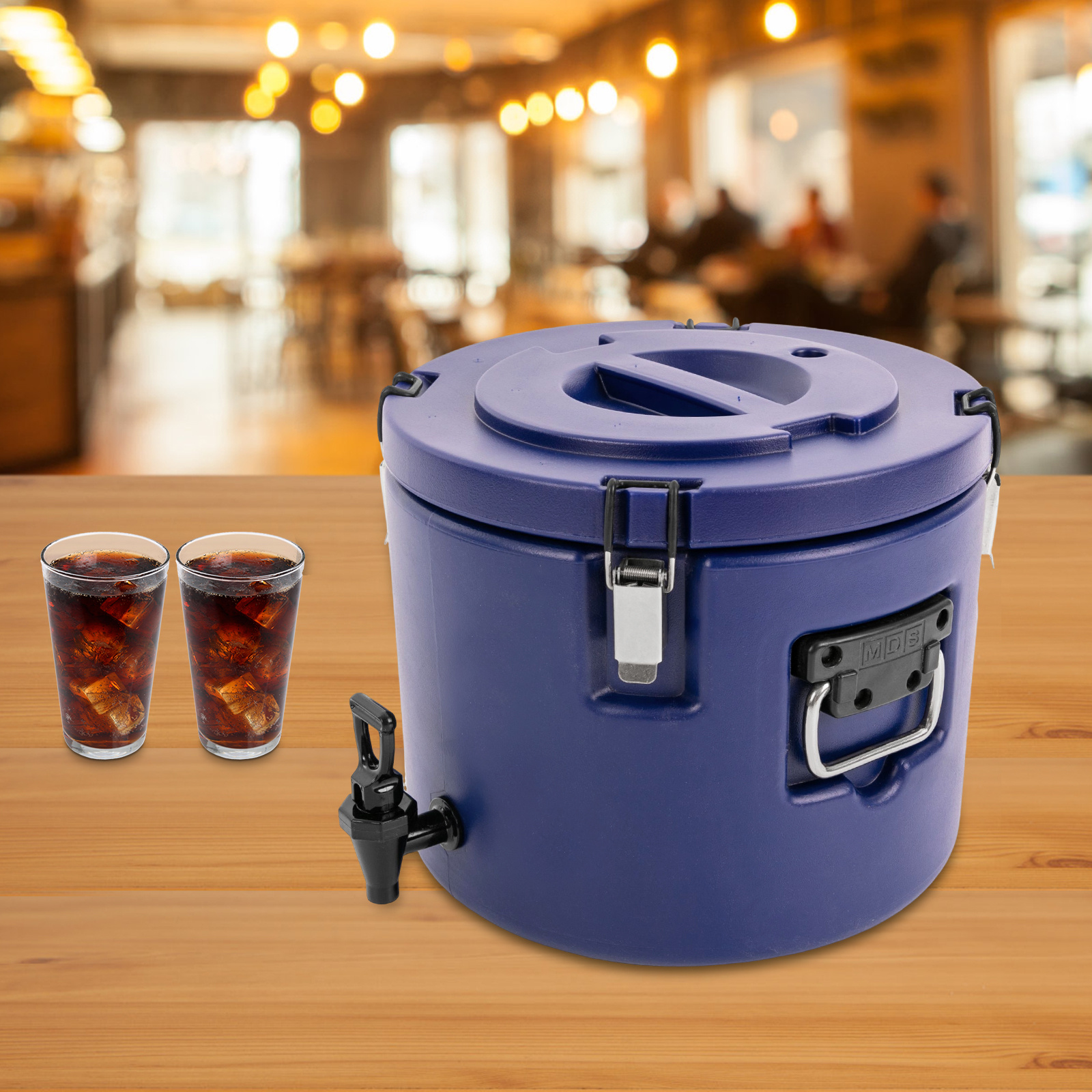 COHOMA 1 Gallon Drink Dispenser For Fridge | Leak-Proof Beverage Jug With Spigot & Filter | Perfect For Lemonade, Milk, Juice & Parties