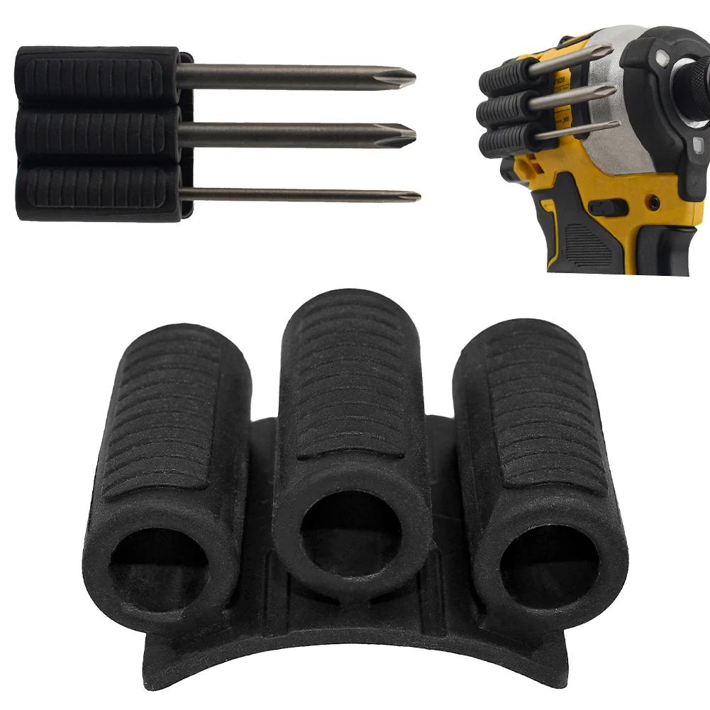 Drill Add-on Quick Change Bits Holders Mount Attachment Driver Bits Side Holder Of Power Drill Or Driver For Most Drills Tool