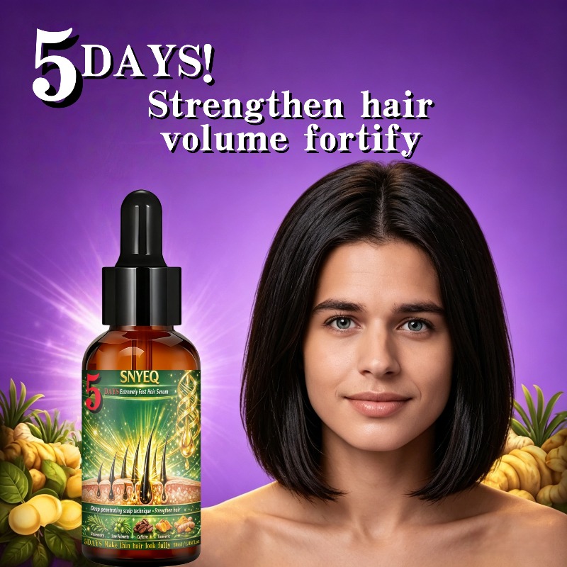 Fast Hair Serum, Natural Formula for Volume & Moisture
