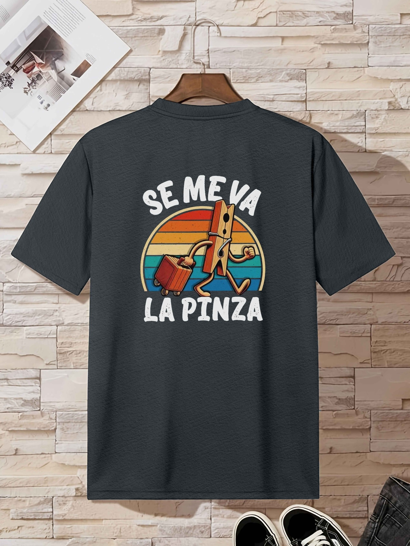 morsomme spanske vitser – kortermede t skjorter for menn – - Temu Norway, image size:800x1066