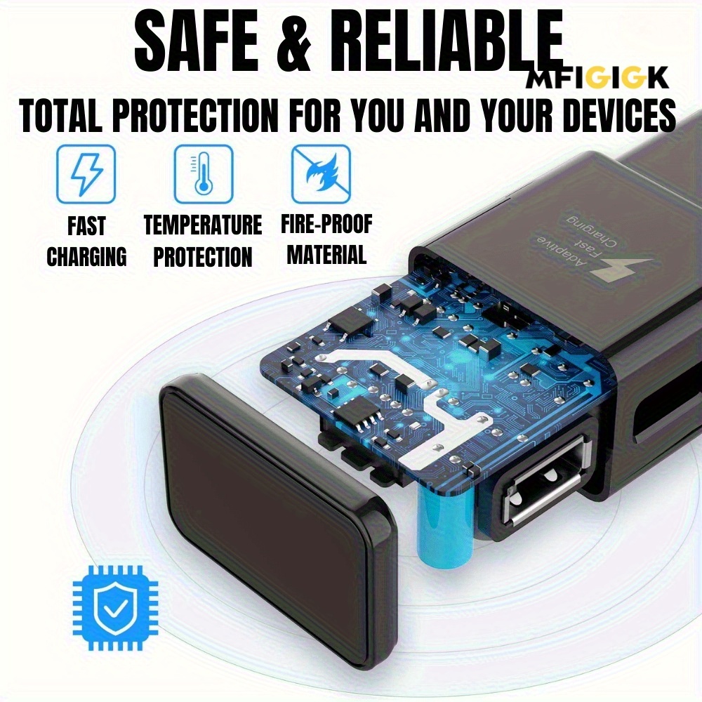 [10pcs fast usb wall charger] 10pcs fast charger block   adapter | usb charging head for s23 s22 s21 mfigigk, usb charger fast charging, fast charger for  , super fast usb charger, mobile charger fast charging, phone fast charger, phone charger,  , sleek adapter, sturdy construction, reliable adapter, charging brick, usb charging brick, tech enthusiasts, smartphone   Product details 2
