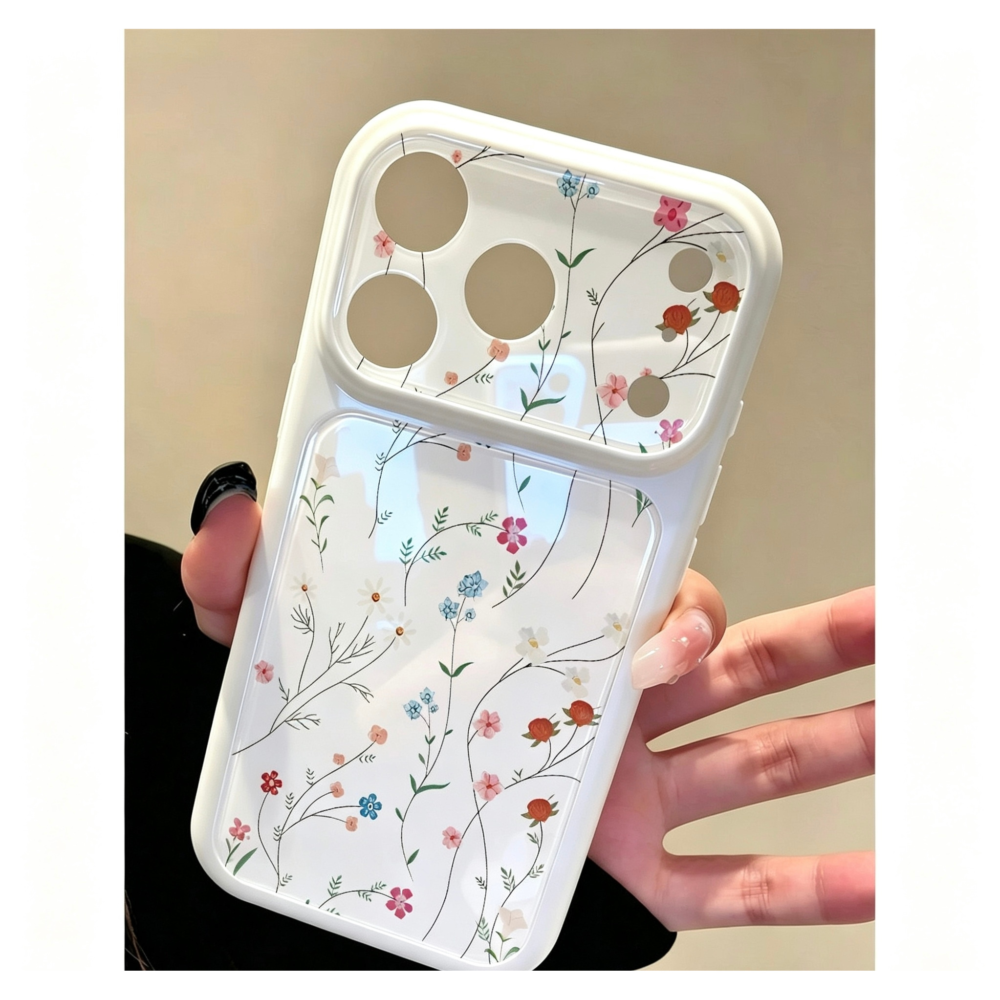 TEMU Funda para teléfono: Compatible con iPhone 17 Pro Max/17 Pro/17/16 Pro Max/16 Pro/16/15 Pro Max/15 Pro/15/14 Pro Max/14 Pro/14/13, funda blanca