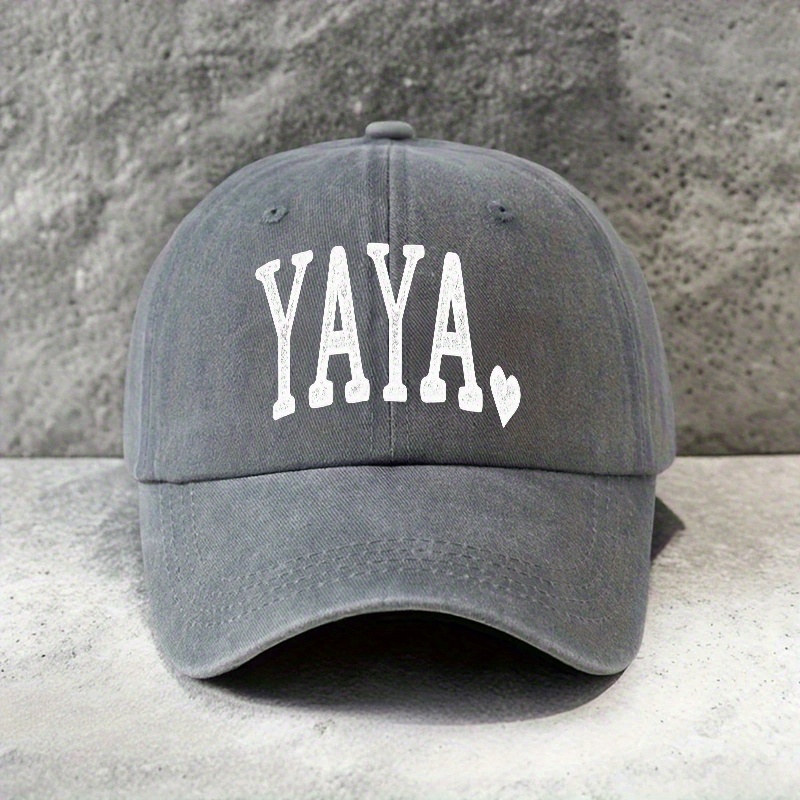 TEMU Printed Adjustable Baseball | Unisex, Fashionable And Letter And , Lightweight, Woven, Snap Closure
