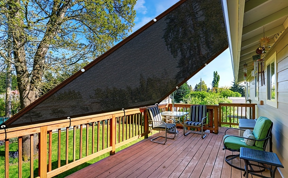 Square Shade Sails, UV Protection, Wind-Resistant Mesh Tents, Suitable for Outdoor Patios, Gardens, And Backyard Lawns, Providing Privacy And Shade, Ideal for Outdoor Activities And Gazebos.