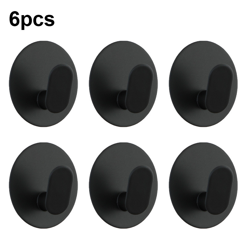 TEMU Utility Hooks, Modern Matte Black Towel Hooks, Bathroom Hooks For Towels, Shower Hooks For Inside Shower Bulk, Bathroom Robe Hook For Bathrooms,