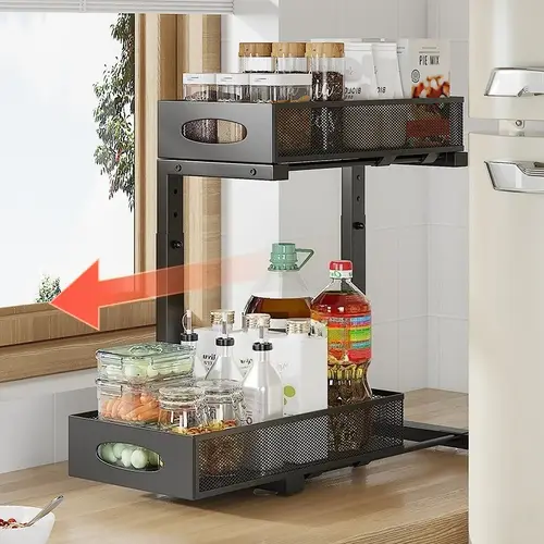 sliding shelves sold on Temu Australia