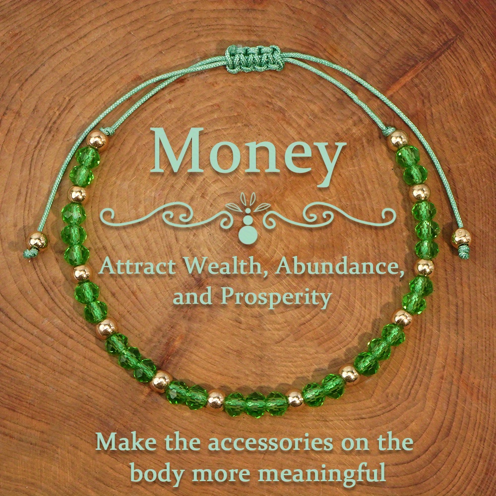 Bohemian Style Handmade Adjustable Wealth Bracelet - Attracts Fortune, And Makes Body Accessories More Meaningful Perfect Jewelry Gift For