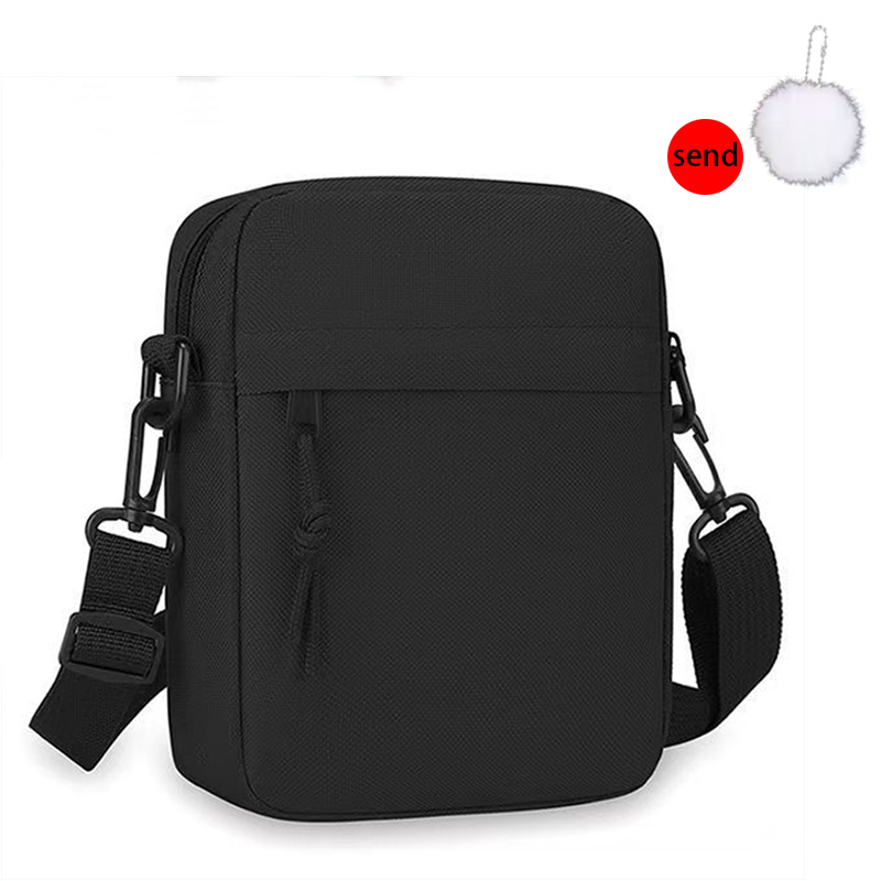 TEMU Ladies' Shoulder Bag - [1 Bag+1 Pendant] Shoulder Bag Crossbody Bag Solid Color Shoulder Mini Small Square Bag Casual Lightweight Mobile Bag