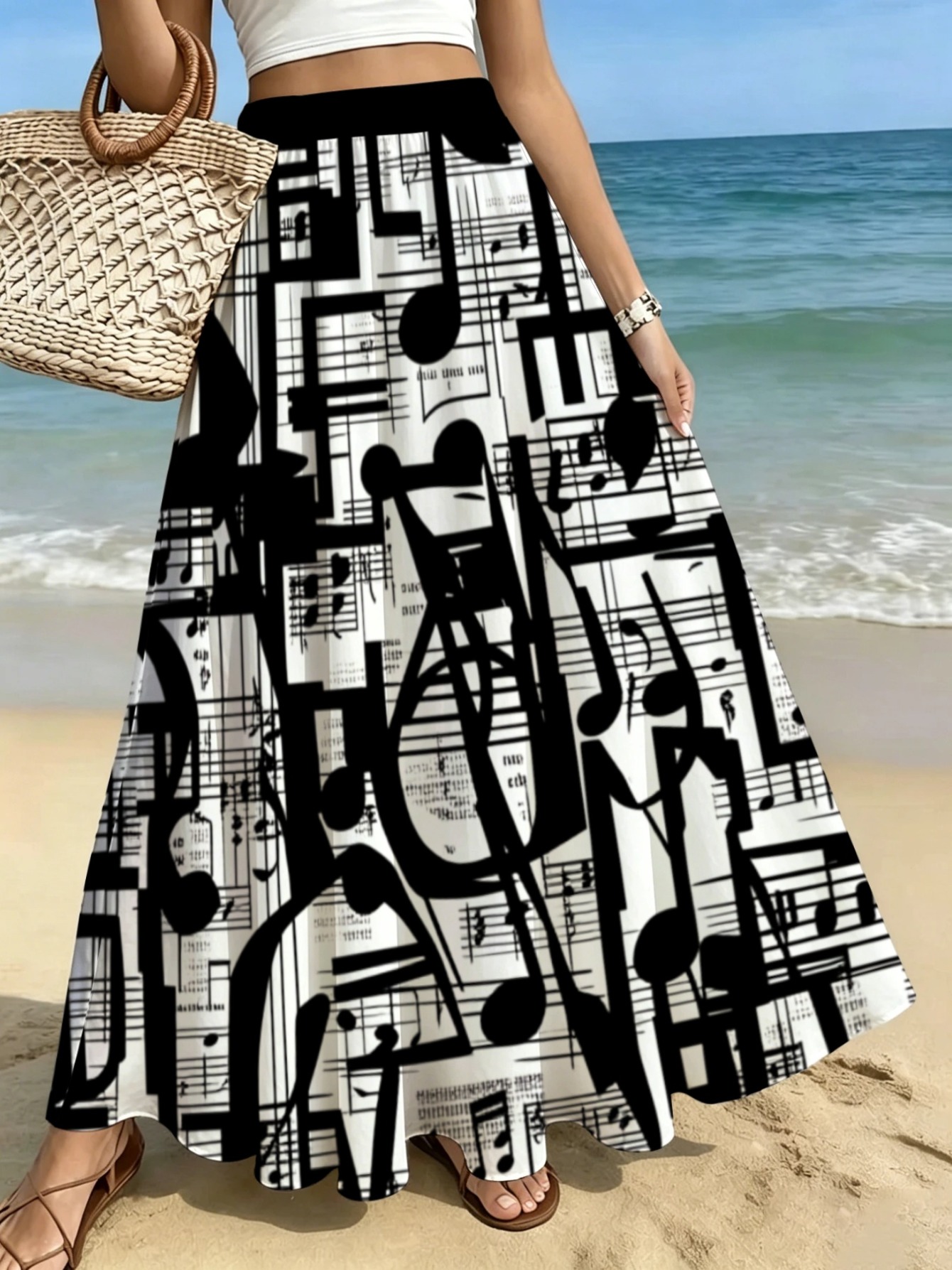 music note clothing sold on Temu Australia